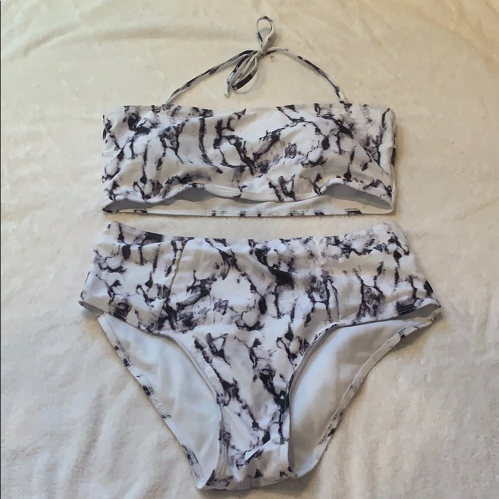 marble bikini